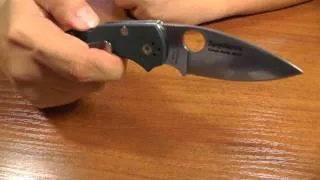 Нож SPYDERCO NATIVE 5. Крепкий малыш - мелкий крепыш.