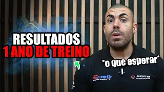 Quais os resultados esperados de 1 ano de treino?