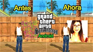 💥Como Poner Grafitis Personalizados en GTA San Andreas Android 2021