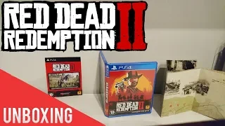 Unboxing Red Dead Redeption 2. Распаковка и обзор стандартного издания