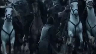 Game of thrones S06 E09 Battle of bastards cavalry combat HD