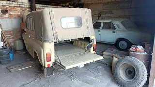 Нулëвый УАЗ и Волга в сарае! NEW UAZ AND VOLGA