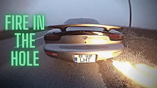 Big Single Turbo FD RX-7 : We Try to Remote Tune From 1,200 km Away