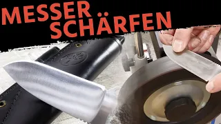 Messer richtig schärfen | scharfe Klingen mit der Tormek T-8, Spyderco Sharpmaker und Work Sharp