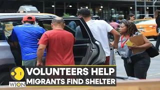 The first bus carrying 50 migrants arrives in NYC: Volunteers help migrants find shelter | WION