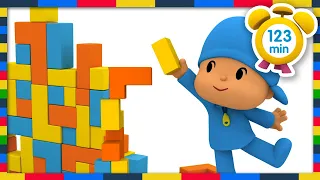 ♟ POCOYO em PORTUGUÊS do BRASIL - Blocos de construção [123 min] | DESENHOS ANIMADOS para crianças