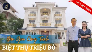 Bàn Giao Biệt thự "TRIỆU ĐÔ" với nét đẹp hài hòa tân cổ điển Châu Âu tại Quảng Ninh