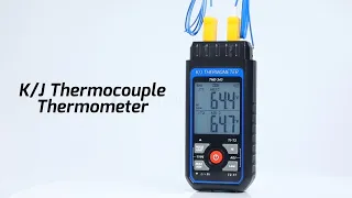 THE 343 K/J Thermocouple Thermometer