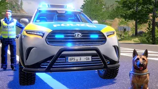 Autobahn Police Simulator 3  - Off Road Police SUV Responding! 4K