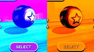 Going Balls VS Color Ball VS Reversed Balls SpeedRun Gameplay iOS Android New Update 5901