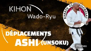 KIHON 02 - Déplacements - UNSOKU (ASHI) - Karaté Wado Ryu