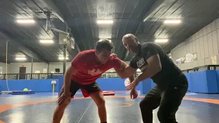 Lenny Baker Technique: Underhook Series to a Knee Pull