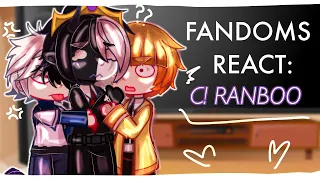 ★ ꔛ  ꒰ FANDOMS REACT [SEASON 2] ⋮ C!RANBOO ╰╮[1/6]  ♡ ੭