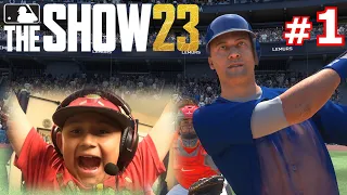 PLAYING MLB THE SHOW 23 FOR THE FIRST TIME! | MLB The Show 23 | PLAYING LUMPY #1