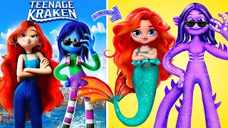 Chelsea the Mermaid Growing Up / 31 DIYs for LOL OMG