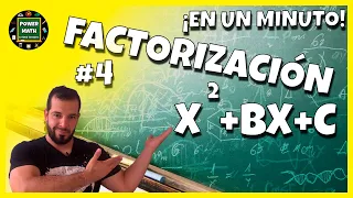 ✅Como FACTORIZAR TRINOMIOS de la forma x2+bx+c [FÁCIL y RÁPIDO]💯