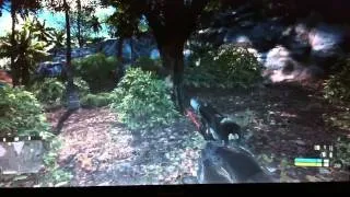 Crysis running on Toshiba Satellite P500