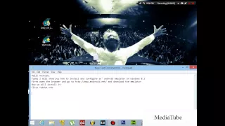 How To Install and Configure Android Emulator on Windows 8.1 Part 1
