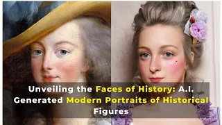 Reimagining History: A.I. Generates Strikingly Realistic Modern Portraits of Iconic Figures #Ai