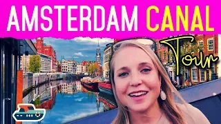 Amsterdam Canal Tour: See the Sights from a Boat ❌❌❌
