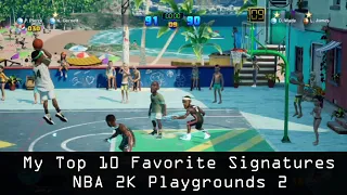 Top 10 Favorite Signature Moves in NBA 2K Playgrounds 2