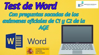 Test de Word para opositores C1 y C2 la AGE