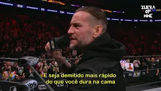 CM PUNK ALFINETA A WWE