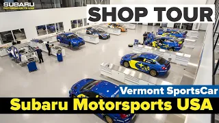 (Extended Ver) Tour of #Subaru Motorsports USA's HQs / Vermont SportsCar's new 75,000 sq/ft facility