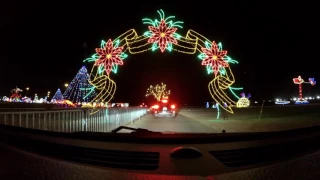 Odessa's Starbright Village Christmas Drive Through Show -FREE Amazing