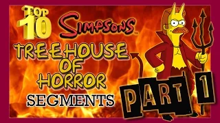 Top 10 Simpsons Treehouse Of Horror Segments - Part 1/2