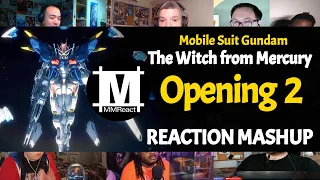 Mobile Suit Gundam: The Witch from Mercury Opening 2 | Reaction Mashup [REUPLOAD]