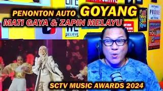 AUTO NYANYI & GOYANG SATU STUDIO❗ MATI GAYA & ZAPIN MELAYU LESTI KEJORA SCTV MUSIC AWARDS 2024