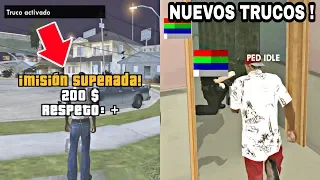 Estos son los NUEVOS TRUCOS OCULTOS de GTA SAN ANDREAS !