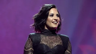 Demi Lovato Premieres "Body Say" During First Night Of Tour & Performs With T.I.