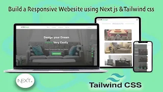 Build a Responsive Website using Next js and Tailwind css