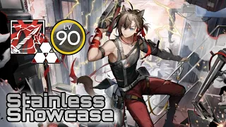 [Arknights CN] Stainless Skill 3 Showcase (Lv90 S3M3) + SP Battery