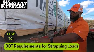 What DOT Requires When Strapping a Load