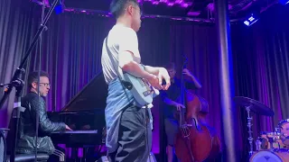 world class pianist shows up at a local jazz jam session and transforms the whole vibe