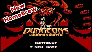 Dungeon and DoomKnights New NES Game