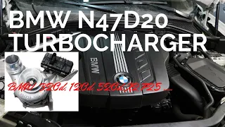 BMW N47D20 Turbocharger, (turbo) TF035HL6BS 09GFT #bmwturbo #n47d20
