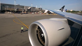 United Airlines 777-300ER Engine Start Up