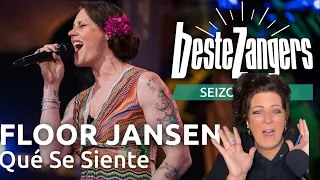 FLOOR JANSEN - BESTE ZANGERS - "QUE SE SIENTE" INTRO & OUTRO REACTION VIDEO