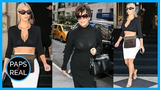 Kim Kardashian steps out for lunch with Kris Jenner in New York City | Paps4Real