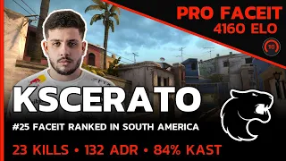 CSGO POV FURIA KSCERATO (23/9) (mirage) @ FACEIT 5V5 RANKED LVL 10 / Jun 4, 2023