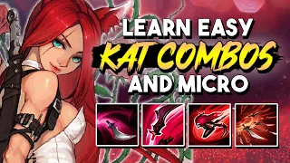 Learn EASY Katarina Combos and Micro | Super Informative Commentary