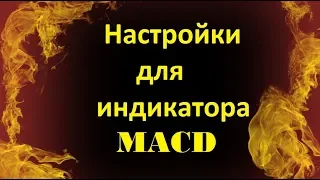 Как настроить индикатор MACD. Настройки МАКД для 5 минут (м5) - 1 час (h1) - h4 - m1