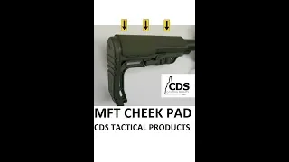 CDS Tactical Cheek Pad MFT Ruger 10-22 Mission First Tactical AR15 Stock Review Riser Installation