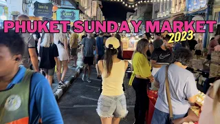 [4K] 🇹🇭 Phuket Old Town Market - Night walk, March 2023