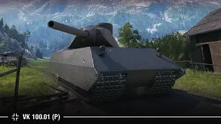 VK 100.01 (P) | Немецкий тяжеловес тащит бой