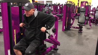 Planet Fitness Triceps Press Machine- How to use the triceps press machine